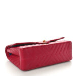 Sheepskin Chevron Quilted 2.55 Reissue 226 Flap Dark Pink - Image 5