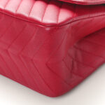 Sheepskin Chevron Quilted 2.55 Reissue 226 Flap Dark Pink - Image 2