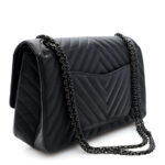 Sheepskin Chevron Quilted 2.55 Reissue 226 Flap So Black - Image 10