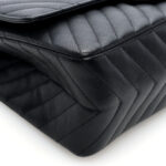 Sheepskin Chevron Quilted 2.55 Reissue 226 Flap So Black - Image 6