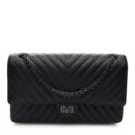 Sheepskin Chevron Quilted 2.55 Reissue 226 Flap So Black