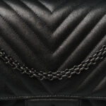 Sheepskin Chevron Quilted 2.55 Reissue 227 Flap So Black - Image 4