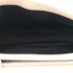 Sheepskin Matelasse Chevron Monogram Medium College Bag Crema Soft - Image 6