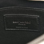 Sheepskin Matelasse Chevron Monogram Medium College Bag Crema Soft - Image 7