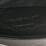 Sheepskin Matelasse Large Monogram College Satchel Light Grey - Image 8