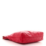 Shiny Calfskin Quilted Small Chanel 22 Red - Image 5