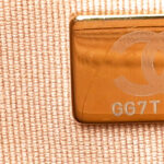 Shiny Crumpled Lambskin Quilted Large Trendy Chain Around Hobo Dark Beige - Image 11