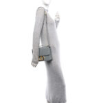 Smooth Calfskin 30 Montaigne Flap Bag Gray - Image 2