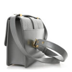 Smooth Calfskin 30 Montaigne Flap Bag Gray - Image 3