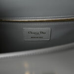 Smooth Calfskin 30 Montaigne Flap Bag Gray - Image 6