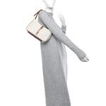 Smooth Calfskin Canvas Le 5 A 7 Hobo Natural Beige Brick - Image 2