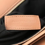 Smooth Calfskin Cotton Canvas Le Maillon Satchel Natural Beige - Image 6