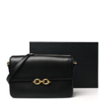 Smooth Calfskin Le Maillon Satchel Black - Image 3