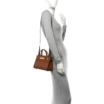 Smooth Calfskin Manhattan Nano Shopper Tote Cognac - Image 2