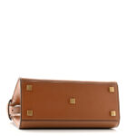 Smooth Calfskin Manhattan Nano Shopper Tote Cognac - Image 5