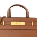 Smooth Calfskin Manhattan Nano Shopper Tote Cognac - Image 9