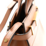 Smooth Calfskin Manhattan Nano Shopper Tote Cognac - Image 14