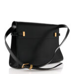 Smooth Calfskin Manhattan Shoulder Bag Black - Image 3
