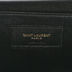 Smooth Calfskin Manhattan Shoulder Bag Black - Image 6