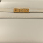 Smooth Calfskin Manhattan Shoulder Bag Crema Soft - Image 9