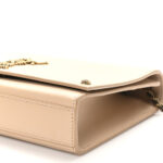 Smooth Calfskin Medium Braided Monogram Kate Satchel Nude Powder - Image 11