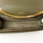 Smooth Calfskin Medium Classic Monogram Kate Tassel Satchel Olive - Image 4