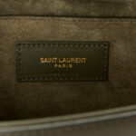 Smooth Calfskin Medium Classic Monogram Kate Tassel Satchel Olive - Image 6