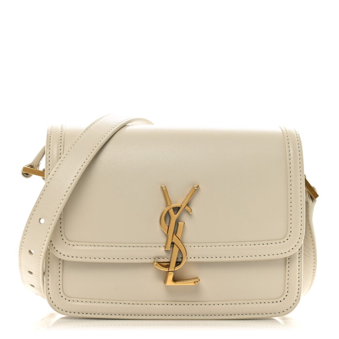 Smooth Calfskin Monogram Small Solferino Satchel Blanc Vintage - Image 1
