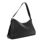 Soft Calfskin Aimee Shoulder Bag Black - Image 2