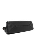 Soft Calfskin Aimee Shoulder Bag Black - Image 9