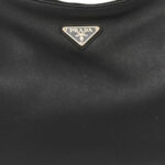 Soft Calfskin Aimee Shoulder Bag Black - Image 5