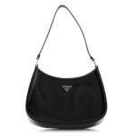 Spazzolato Cleo Shoulder Bag Black - Image 4