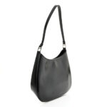 Spazzolato Cleo Shoulder Bag Black - Image 3