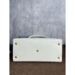 St Honoré leather crossbody bag White Leather - Image 3