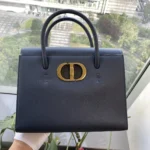 St Honoré leather handbag blue - Image 5