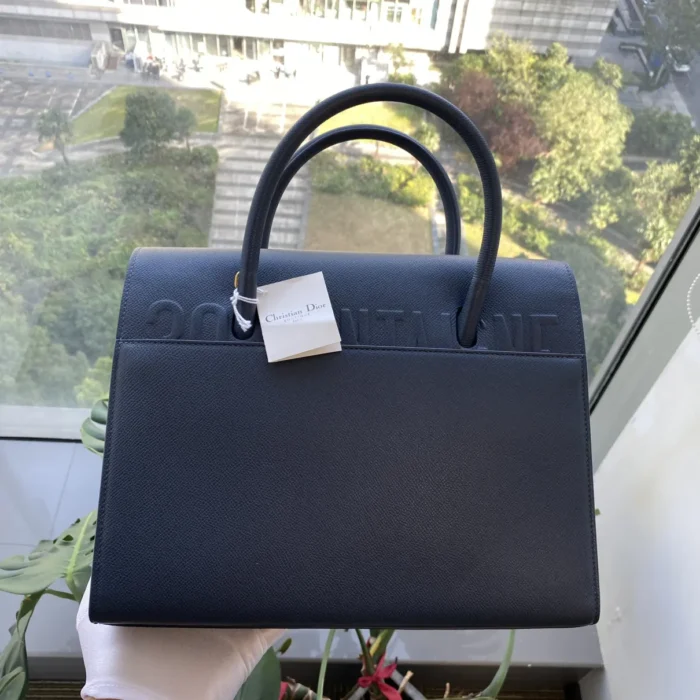 St Honoré leather handbag blue - Image 2