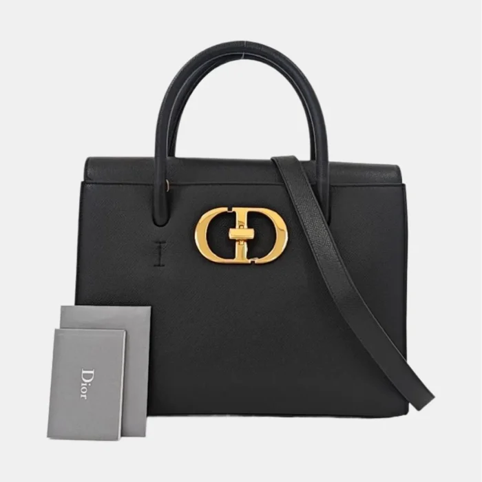 St Honoré leather handbag black - Image 2