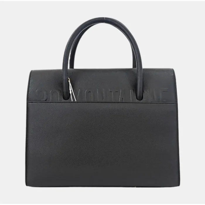 St Honoré leather handbag black - Image 3