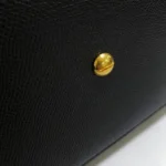 St Honoré leather handbag black - Image 9