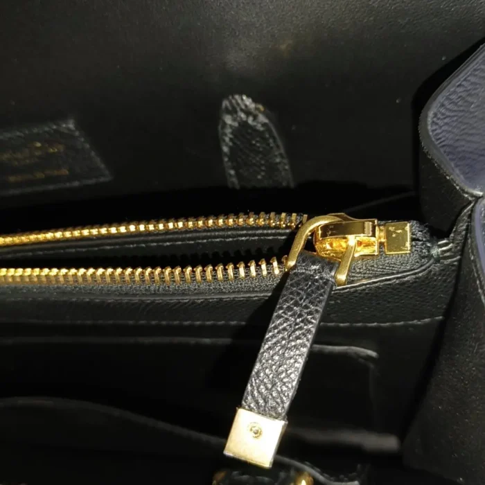 St Honoré leather handbag black - Image 7