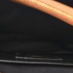 Suede Matelasse Chevron Monogram Medium College Bag Cinnamon - Image 7
