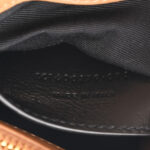 Suede Matelasse Chevron Monogram Medium College Bag Cinnamon - Image 9