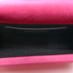 Suede Medium Monogram Kate Tassel Shoulder Bag Lipstick Fuchsia - Image 5