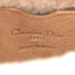 Suede Shearling Medium Bobby Flap Natural - Image 6