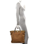 Tessuto Nylon Saffiano Tote Militare - Image 2