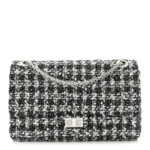 Tweed Quilted Resin 2.55 Reissue 226 Flap Black White - Image 10