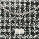 Tweed Quilted Resin 2.55 Reissue 226 Flap Black White - Image 6