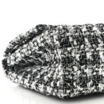 Tweed Quilted Resin 2.55 Reissue 226 Flap Black White - Image 7