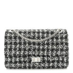 Tweed Quilted Resin 2.55 Reissue 226 Flap Black White