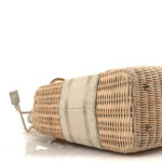 Wicker Oblique Medium Lady Dior Bag Beige - Image 13